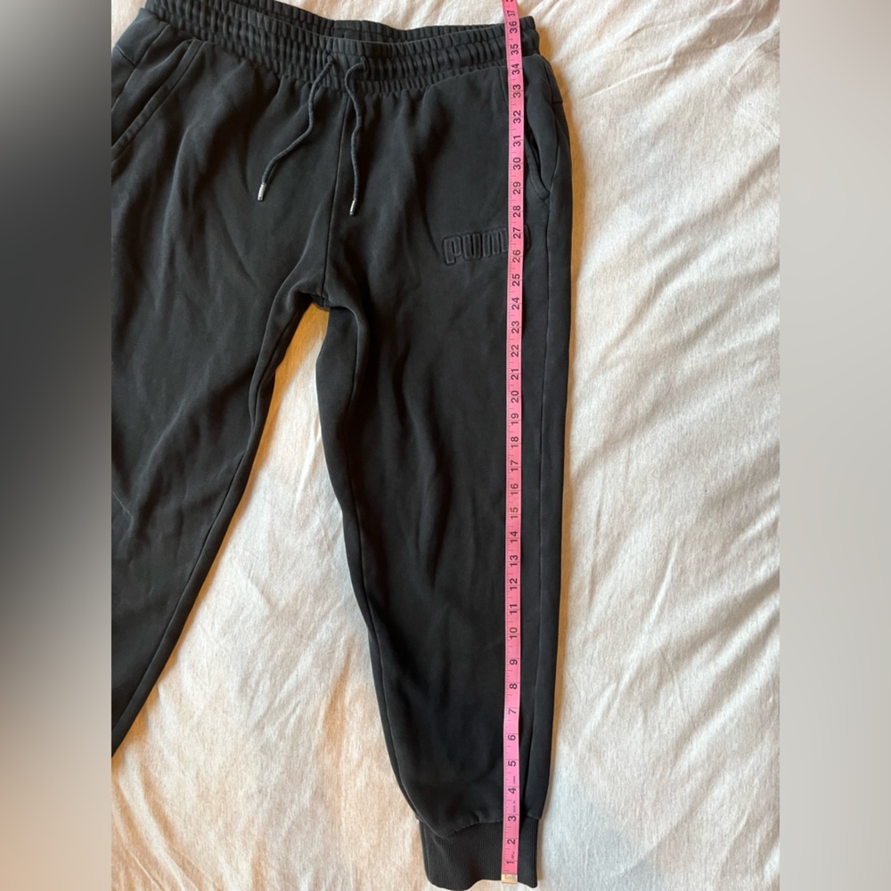 Puma L Men's Charcoal Joggers - Picture 6 of 14